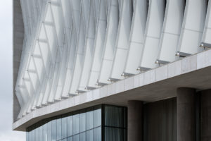 Northwestern University Visitor's Center.